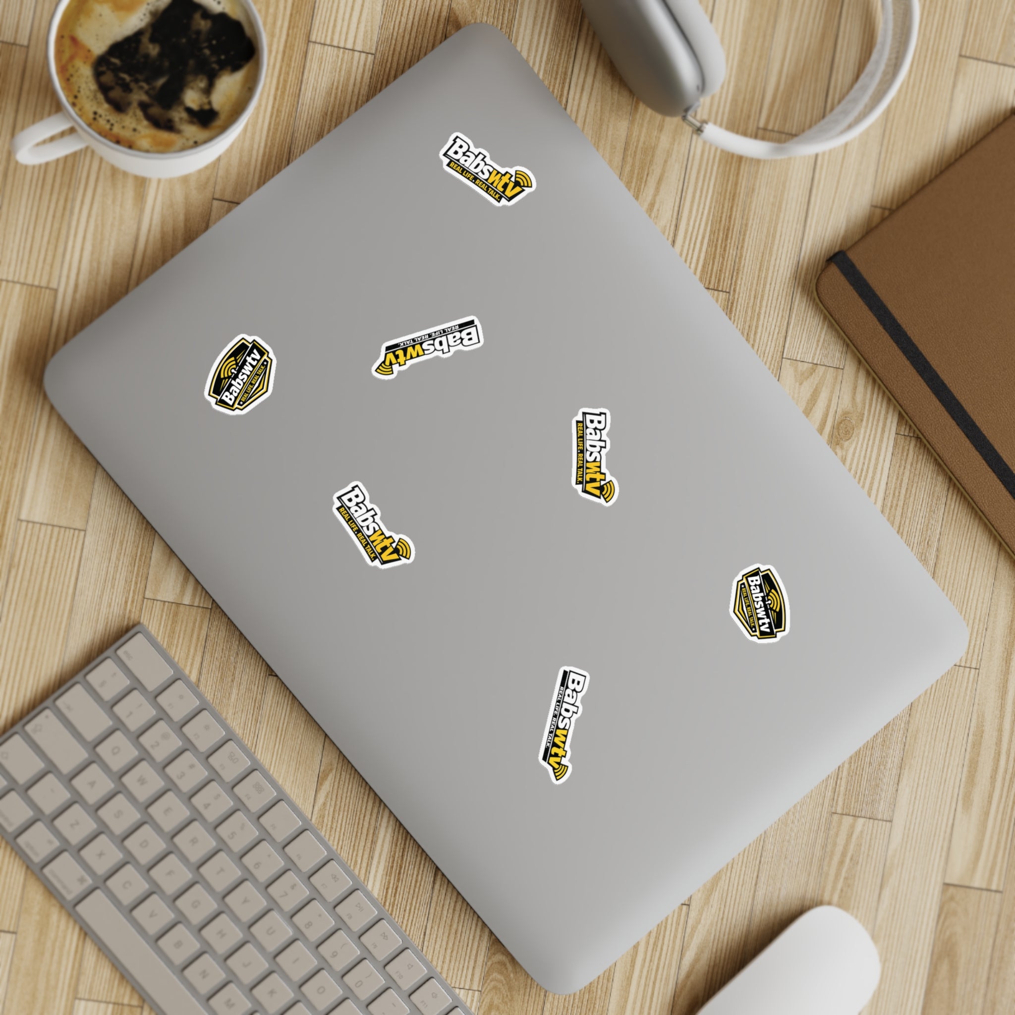 BABSWTV Logo Sticker Sheet — Real Life. Real Talk.