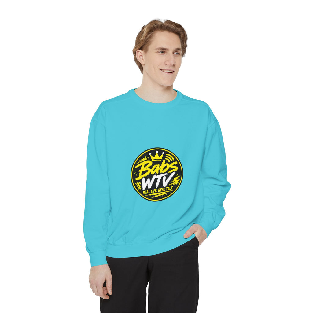 Babs WTV Distressed Logo Sweatshirt