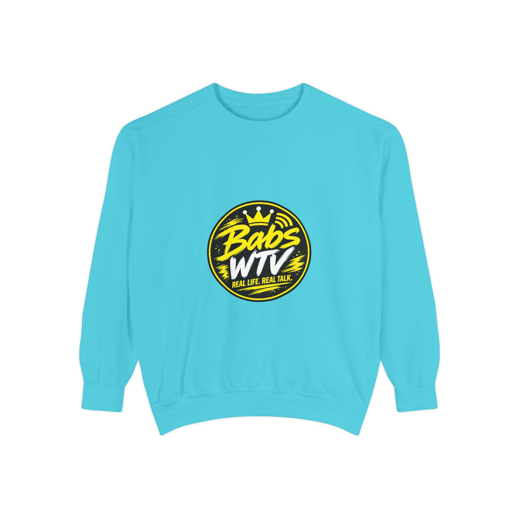 Babs WTV Distressed Logo Sweatshirt