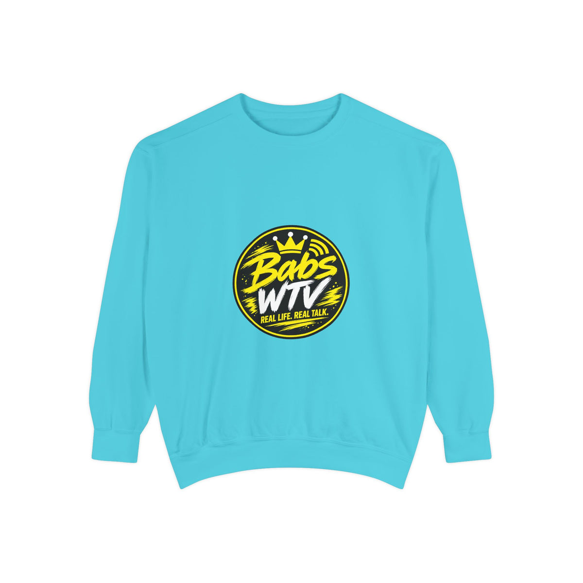 Babs WTV Distressed Logo Sweatshirt