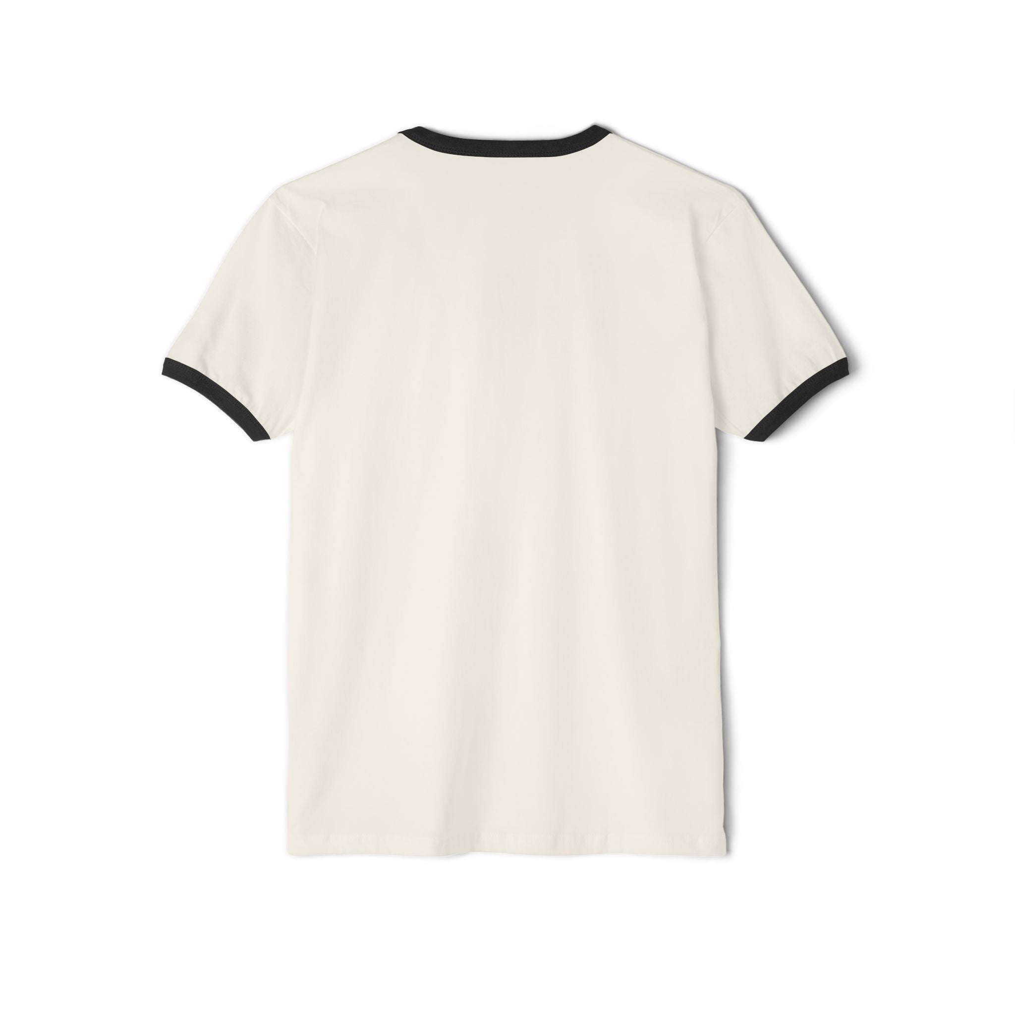 BASMWTV Logo Ringer Tee — "Real Life. Real Talk." Graphic T-Shirt