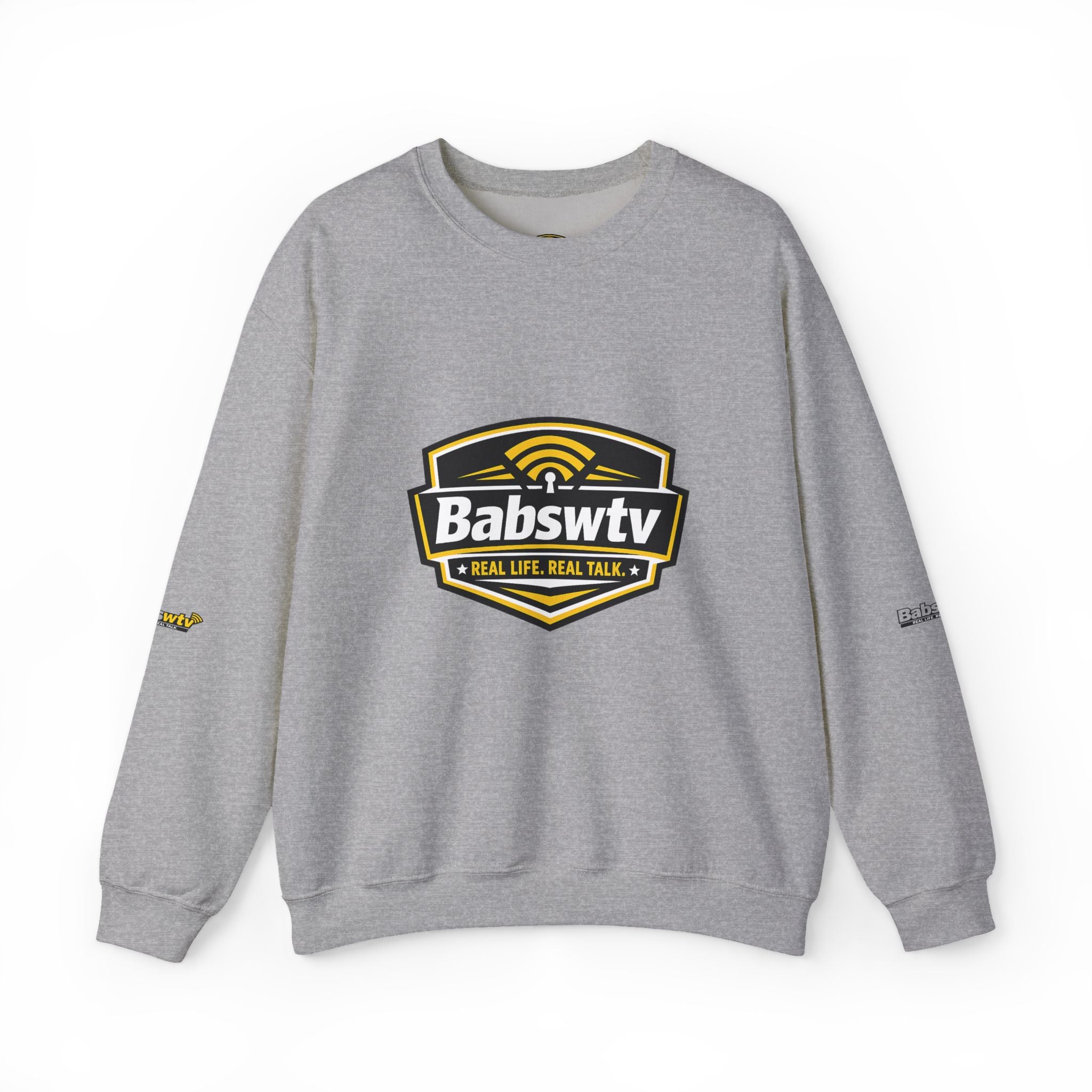 BABSWTV Real Life. Real Talk. Crewneck Sweatshirt