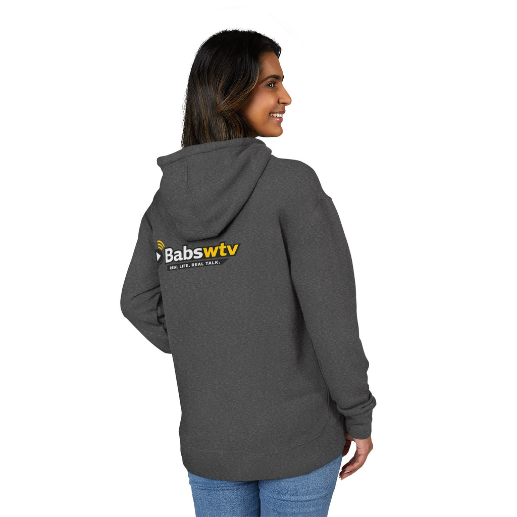 BABSWTV Real Life. Real Talk. hoodie product detail view