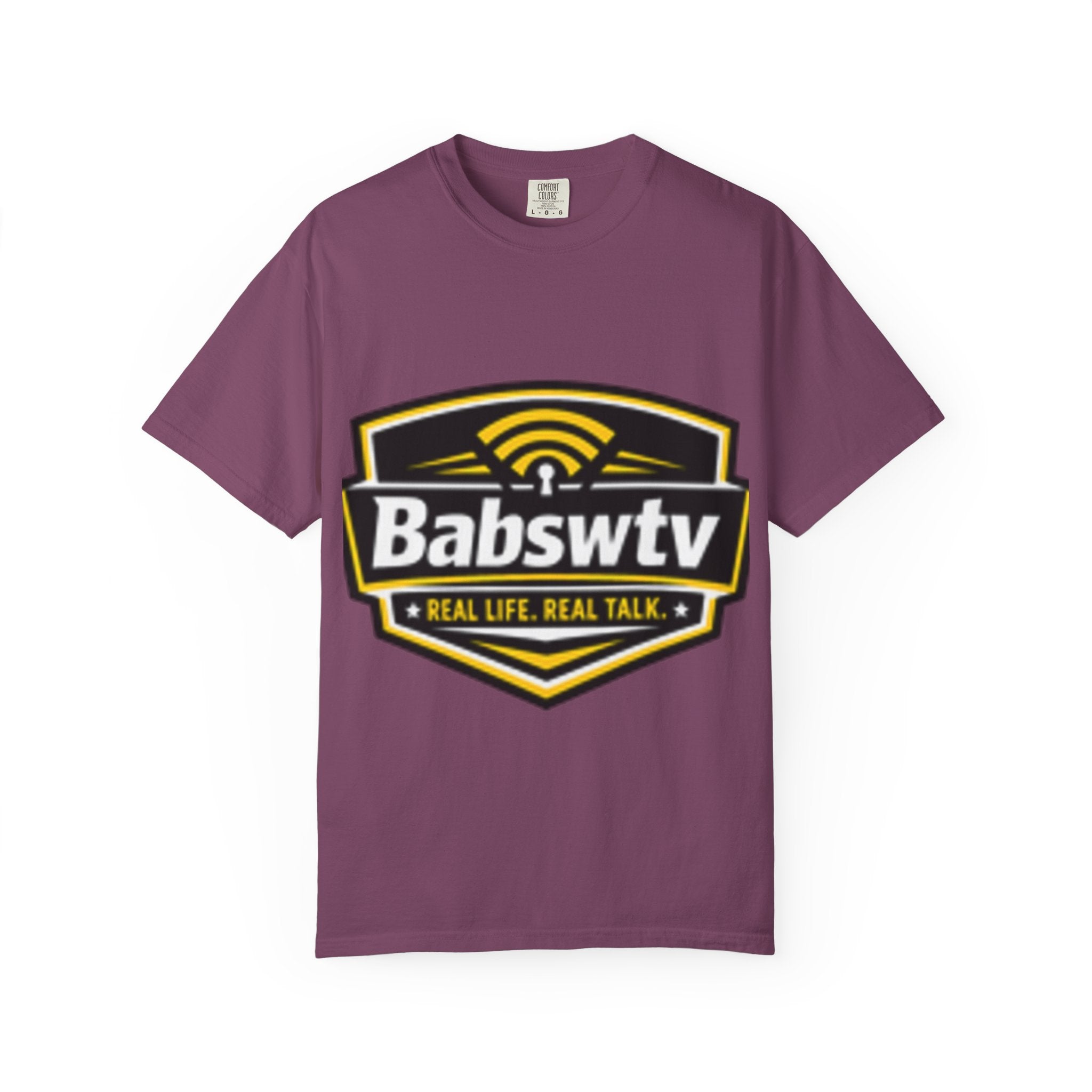 BABSWTV Premium Garment-Dyed Logo T-Shirt