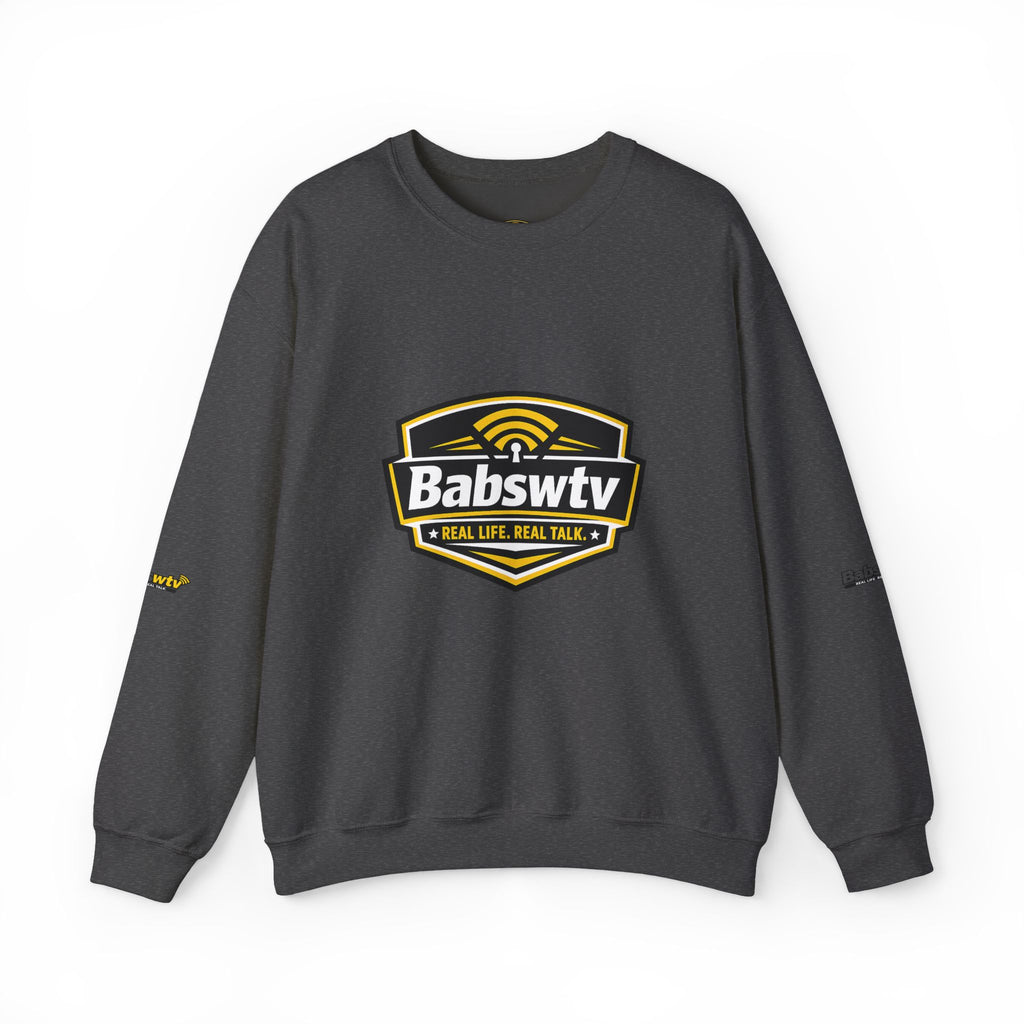 BABSWTV Real Life. Real Talk. Crewneck Sweatshirt