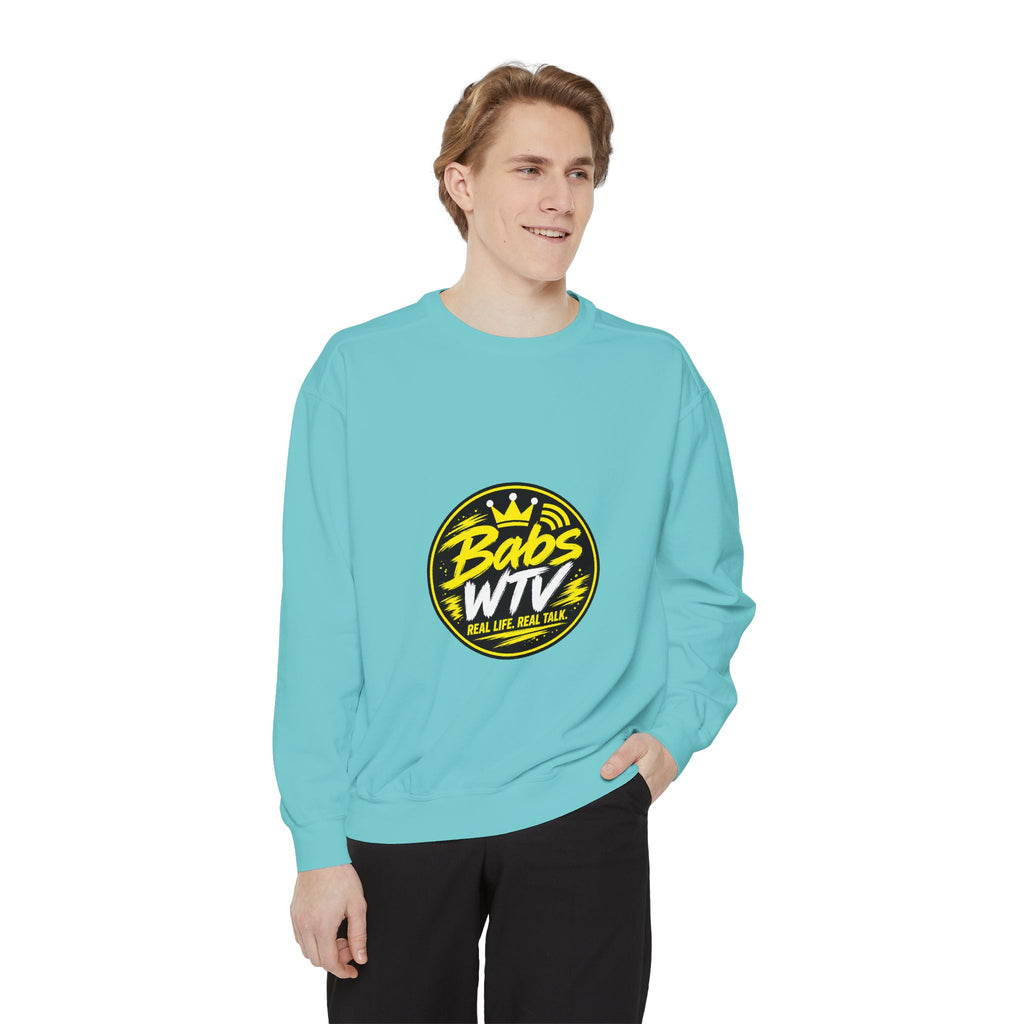 Babs WTV Distressed Logo Sweatshirt
