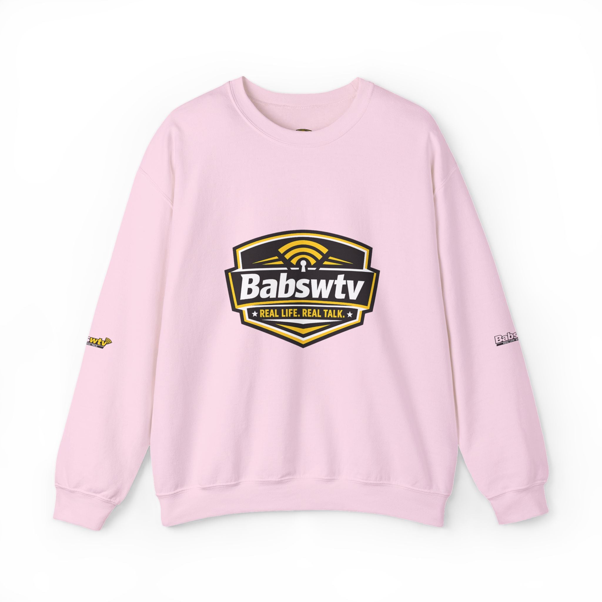 BABSWTV Real Life. Real Talk. Crewneck Sweatshirt