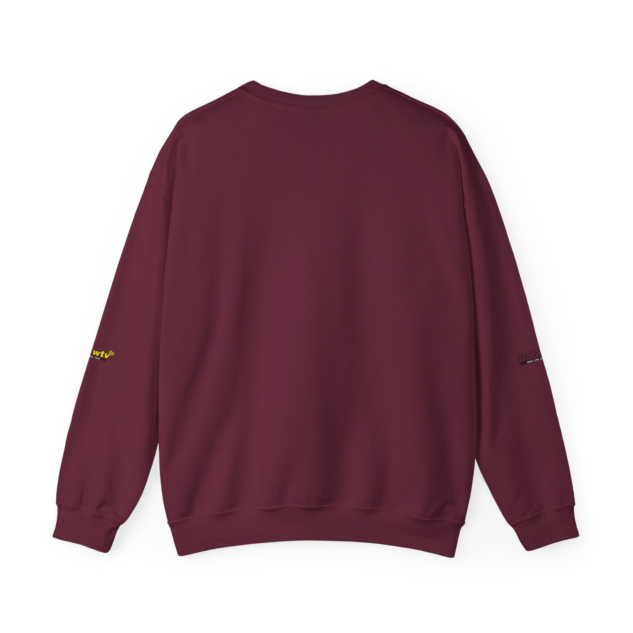 BABSWTV Real Life. Real Talk. Crewneck Sweatshirt