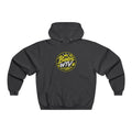 Babs WTV Logo Hoodie — Retro Yellow Radio Crewneck
