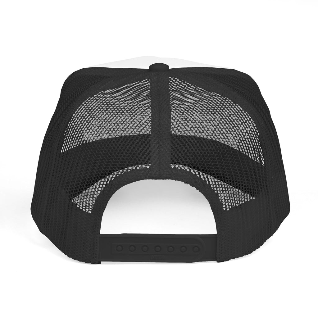 Babs WTV Trucker Cap – Retro Yellow Logo Mesh Baseball Hat