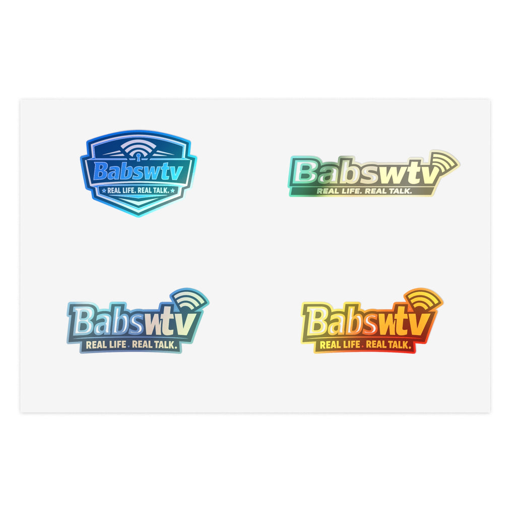 BABSWTV Logo Sticker Sheet — Real Life. Real Talk.