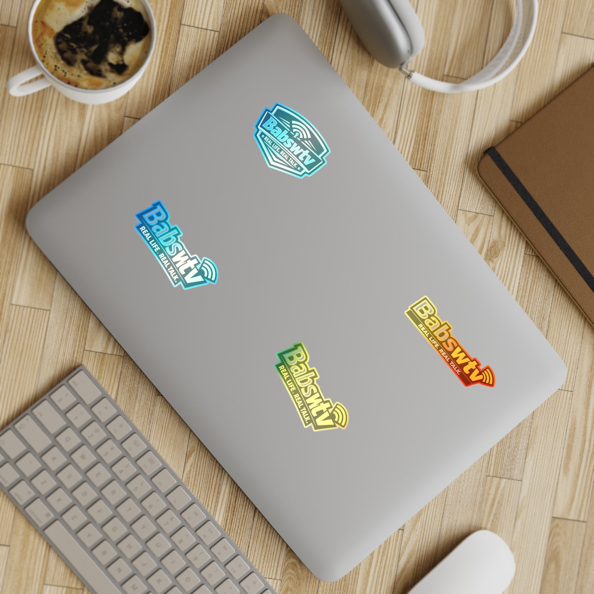BABSWTV Logo Sticker Sheet — Real Life. Real Talk.