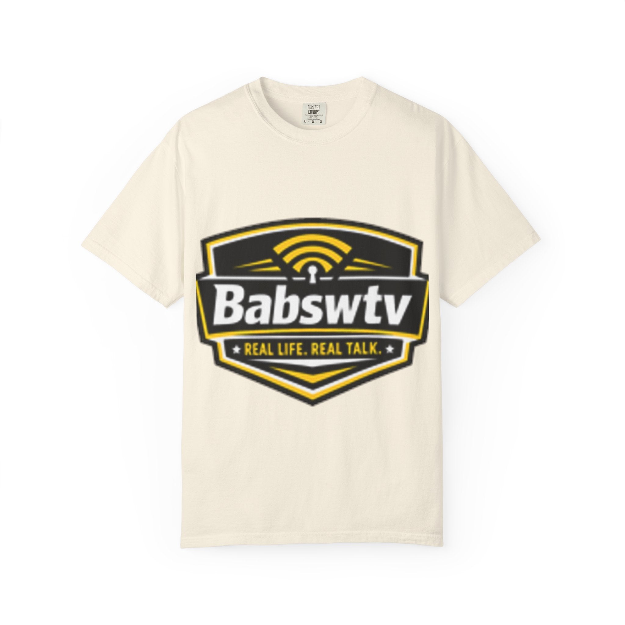 BABSWTV Premium Garment-Dyed Logo T-Shirt