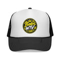 Babs WTV Trucker Cap – Retro Yellow Logo Mesh Baseball Hat