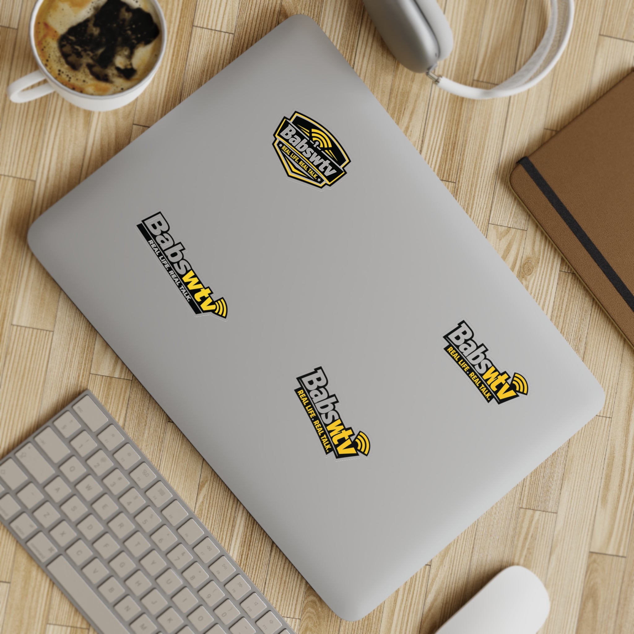 BABSWTV Logo Sticker Sheet — Real Life. Real Talk.