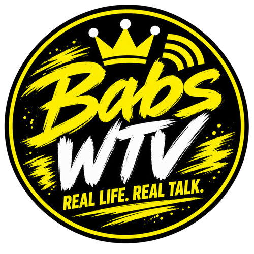 Babs WTV Logo Hoodie — Retro Yellow Radio Crewneck