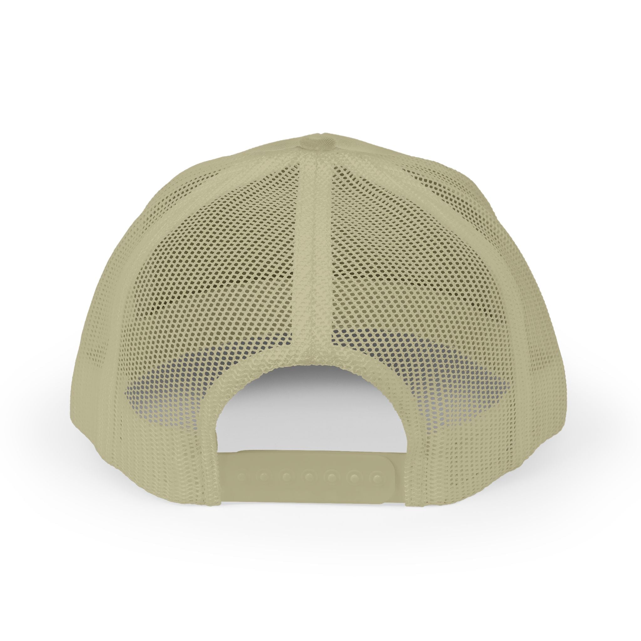 Trucker Cap — Retro Yellow Circle Badge Logo Snapback