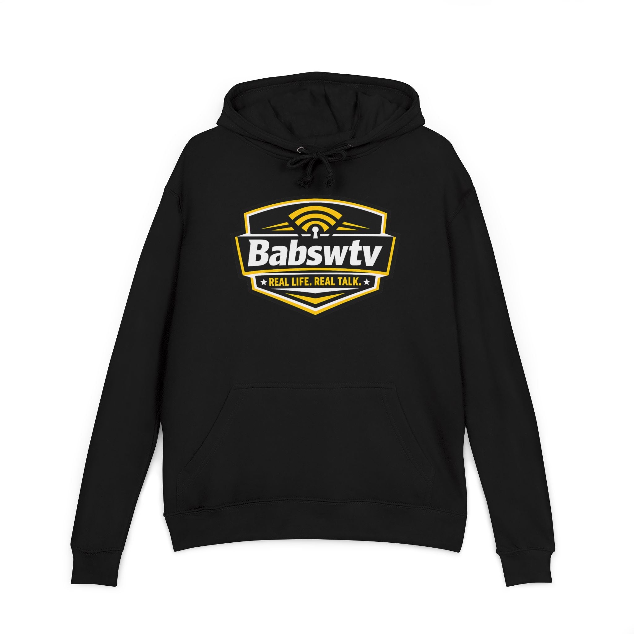 BABSWTV Real Life. Real Talk. French Terry Hoodie product view
