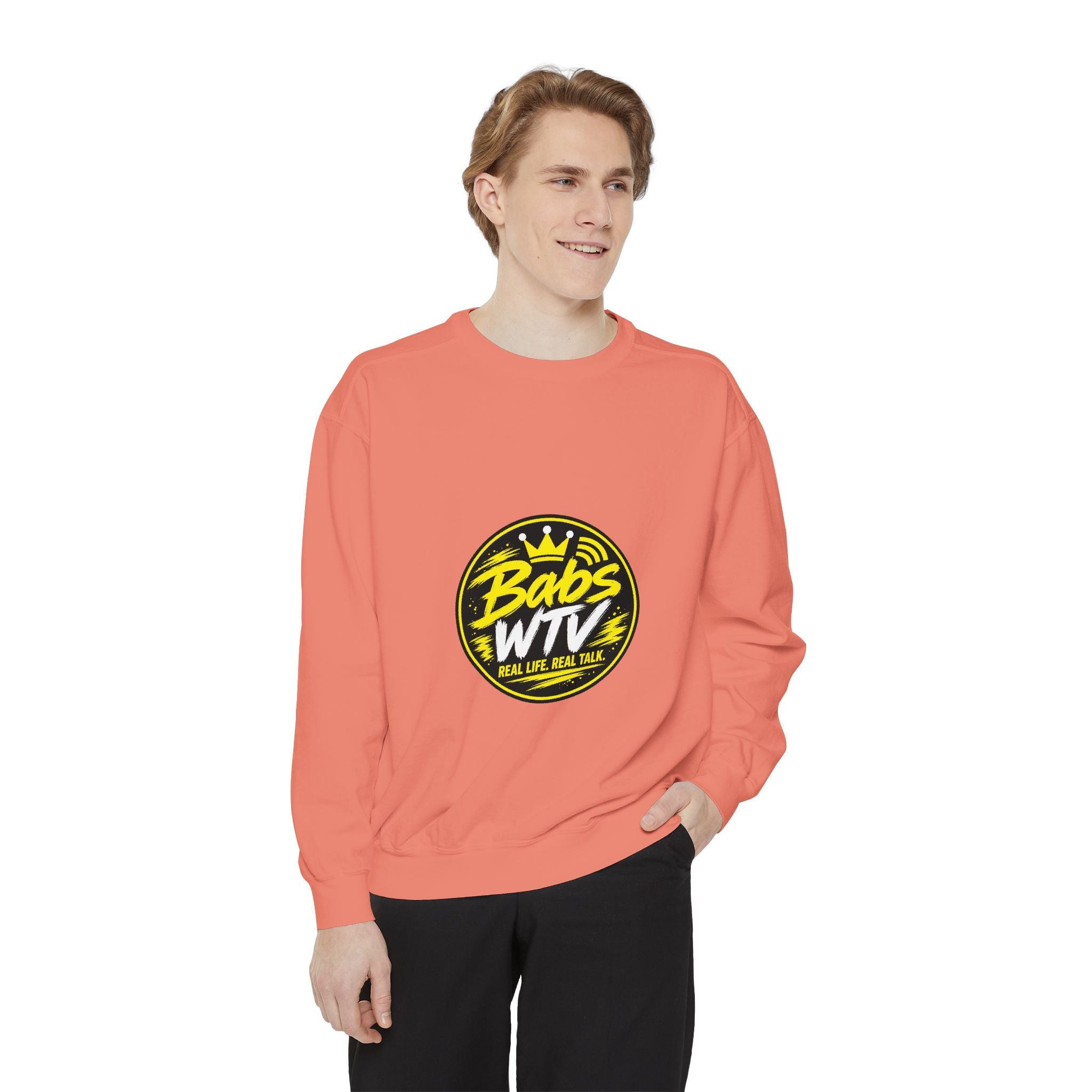 Babs WTV Distressed Logo Sweatshirt