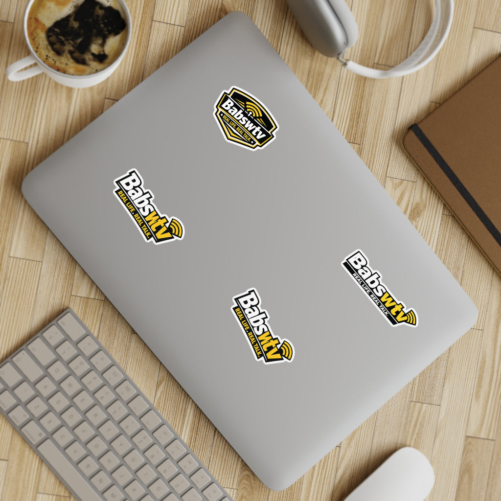 BABSWTV Logo Sticker Sheet — Real Life. Real Talk.