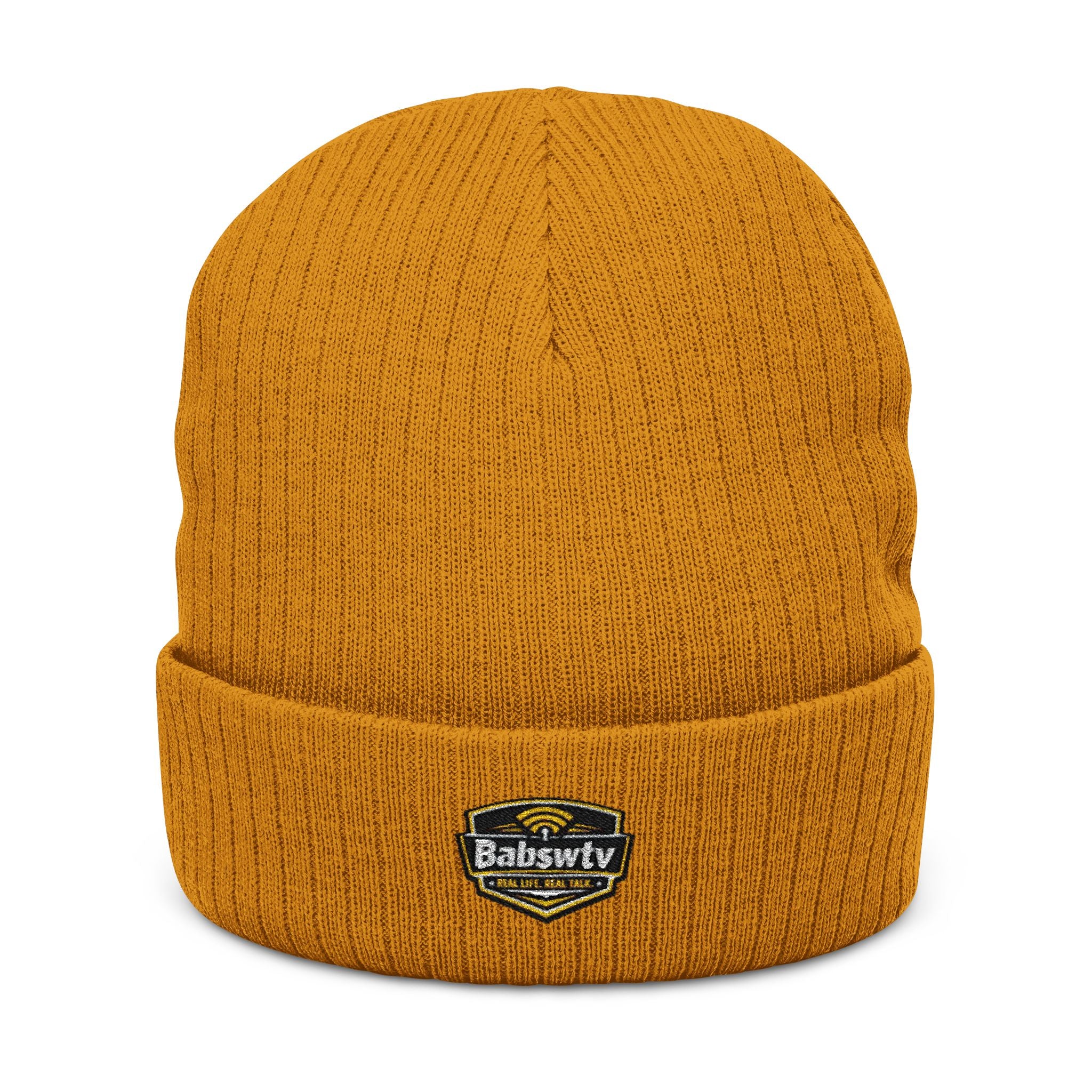 BABSWTV Shield Logo Ribbed Beanie