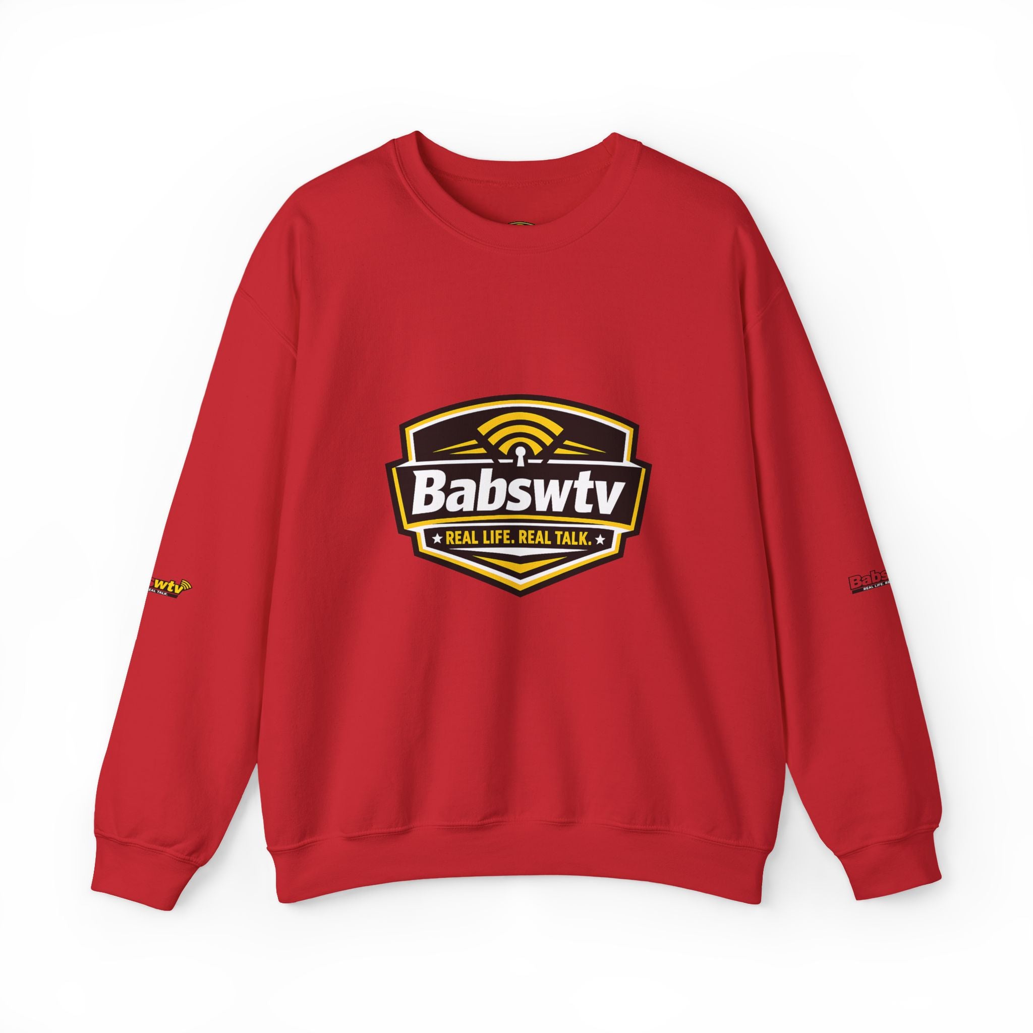 BABSWTV Real Life. Real Talk. Crewneck Sweatshirt