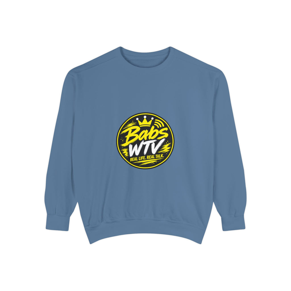Babs WTV Distressed Logo Sweatshirt