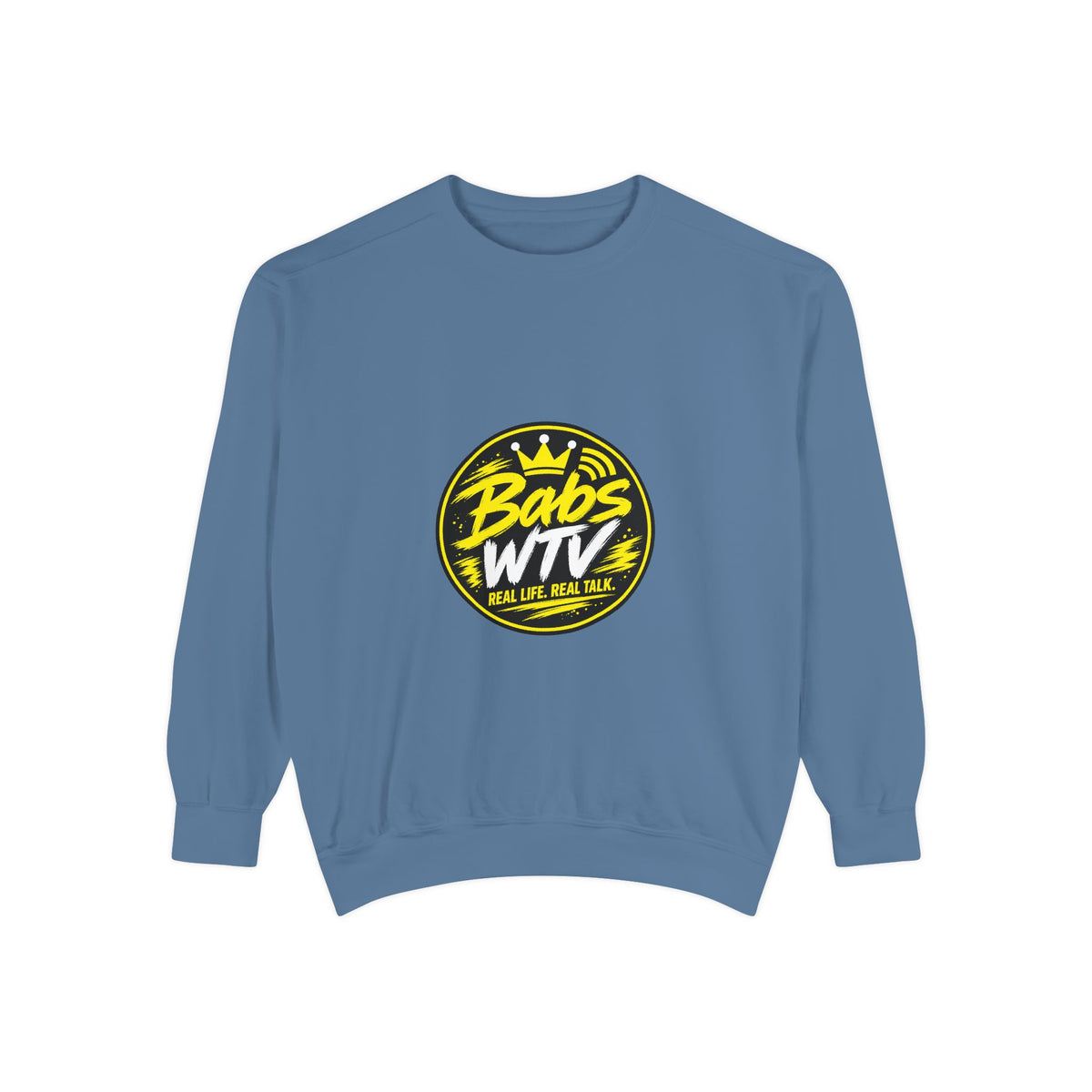 Babs WTV Distressed Logo Sweatshirt