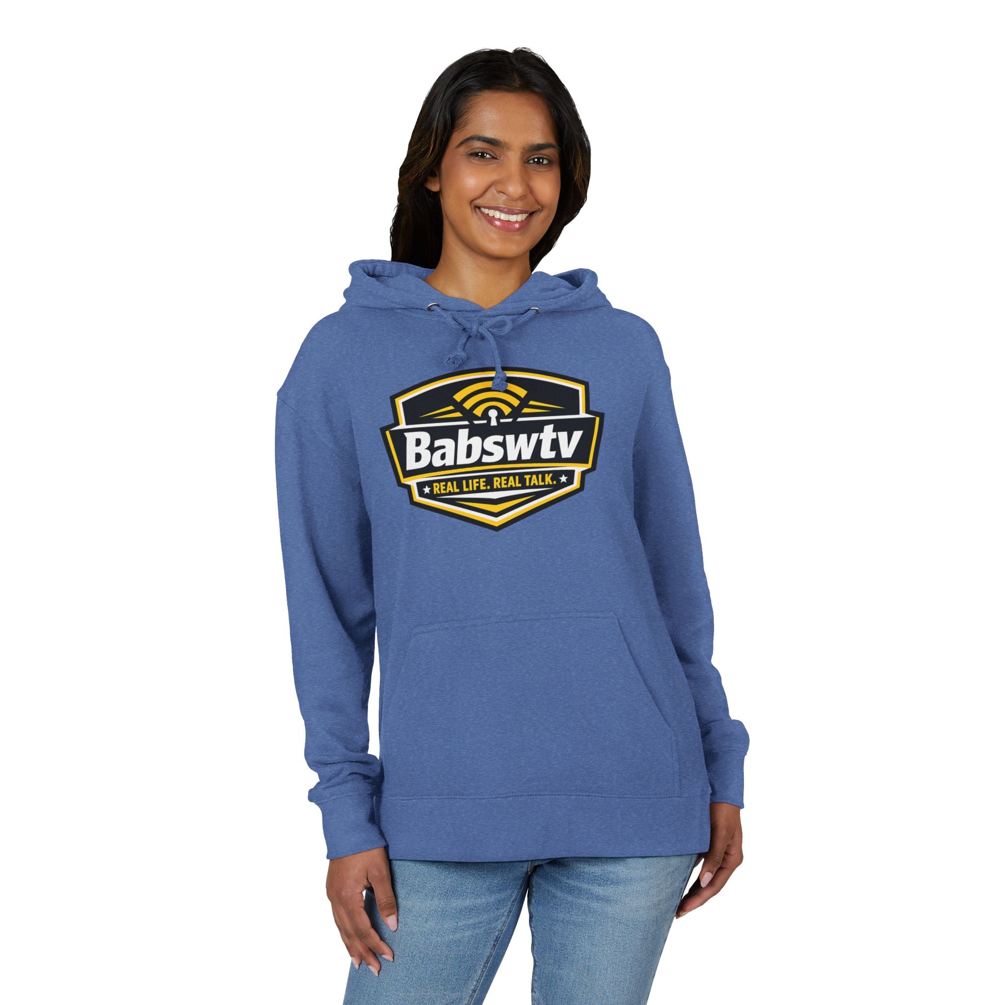BABSWTV Real Life. Real Talk. hoodie alternate angle