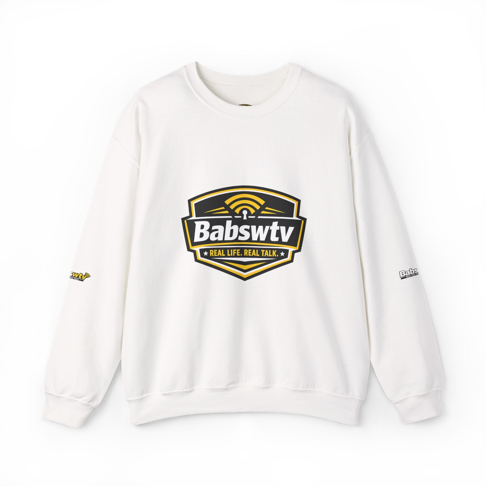 BABSWTV Real Life. Real Talk. Crewneck Sweatshirt