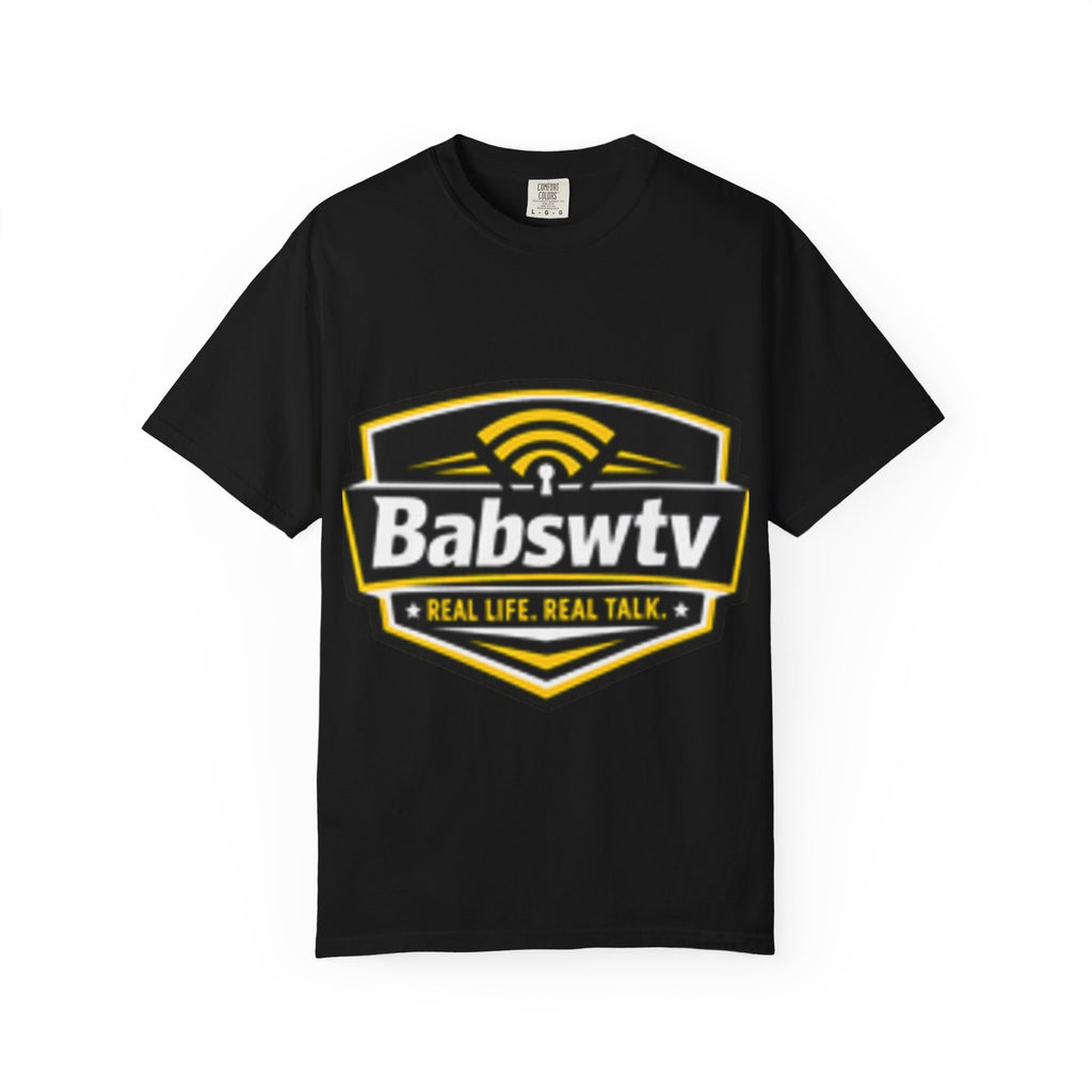 BABSWTV Premium Garment-Dyed Logo T-Shirt