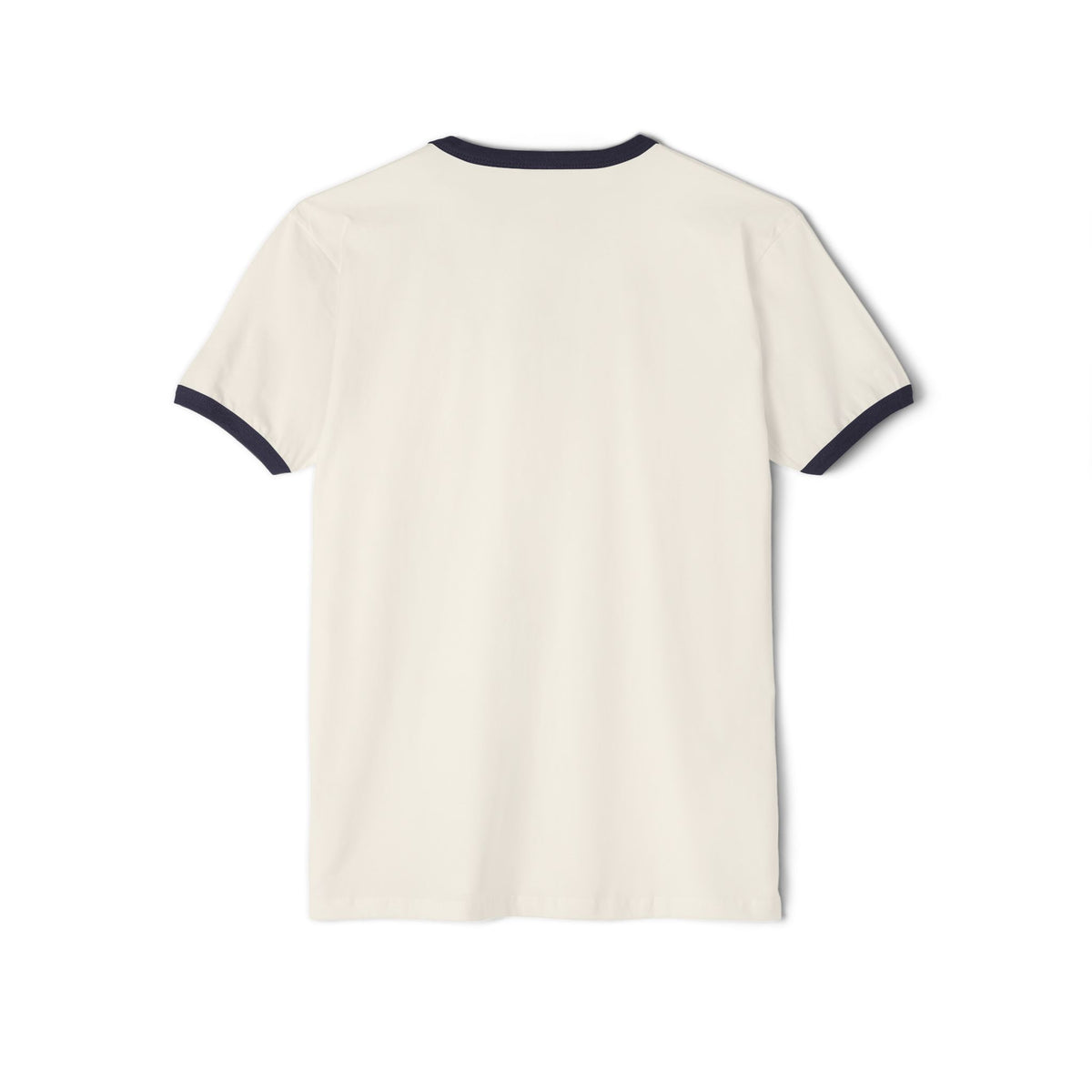 BASMWTV Logo Ringer Tee — "Real Life. Real Talk." Graphic T-Shirt