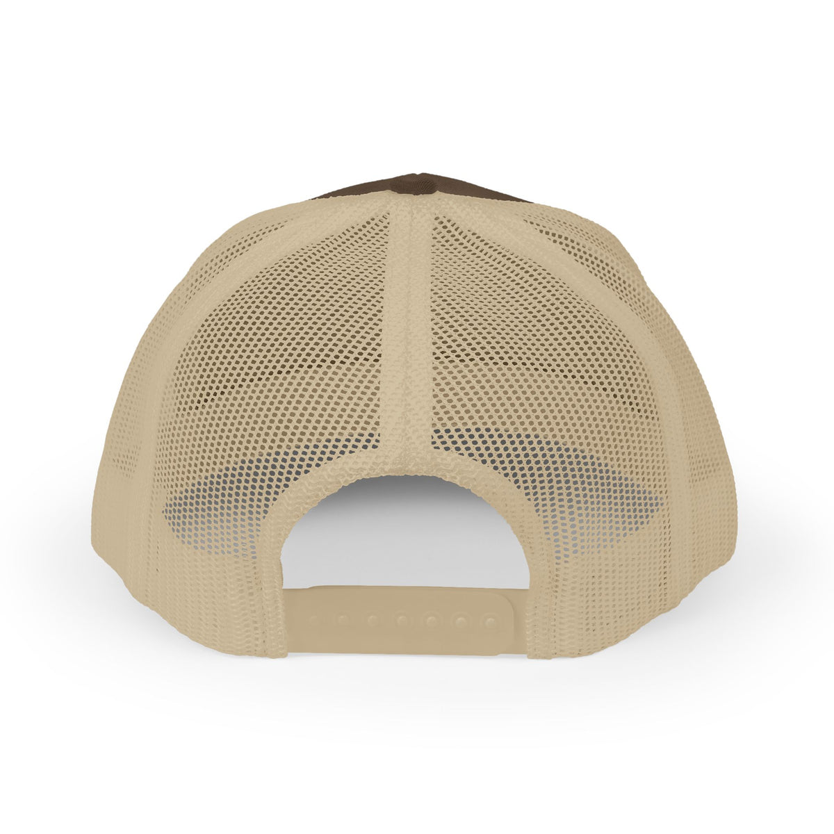 Trucker Cap — Retro Yellow Circle Badge Logo Snapback