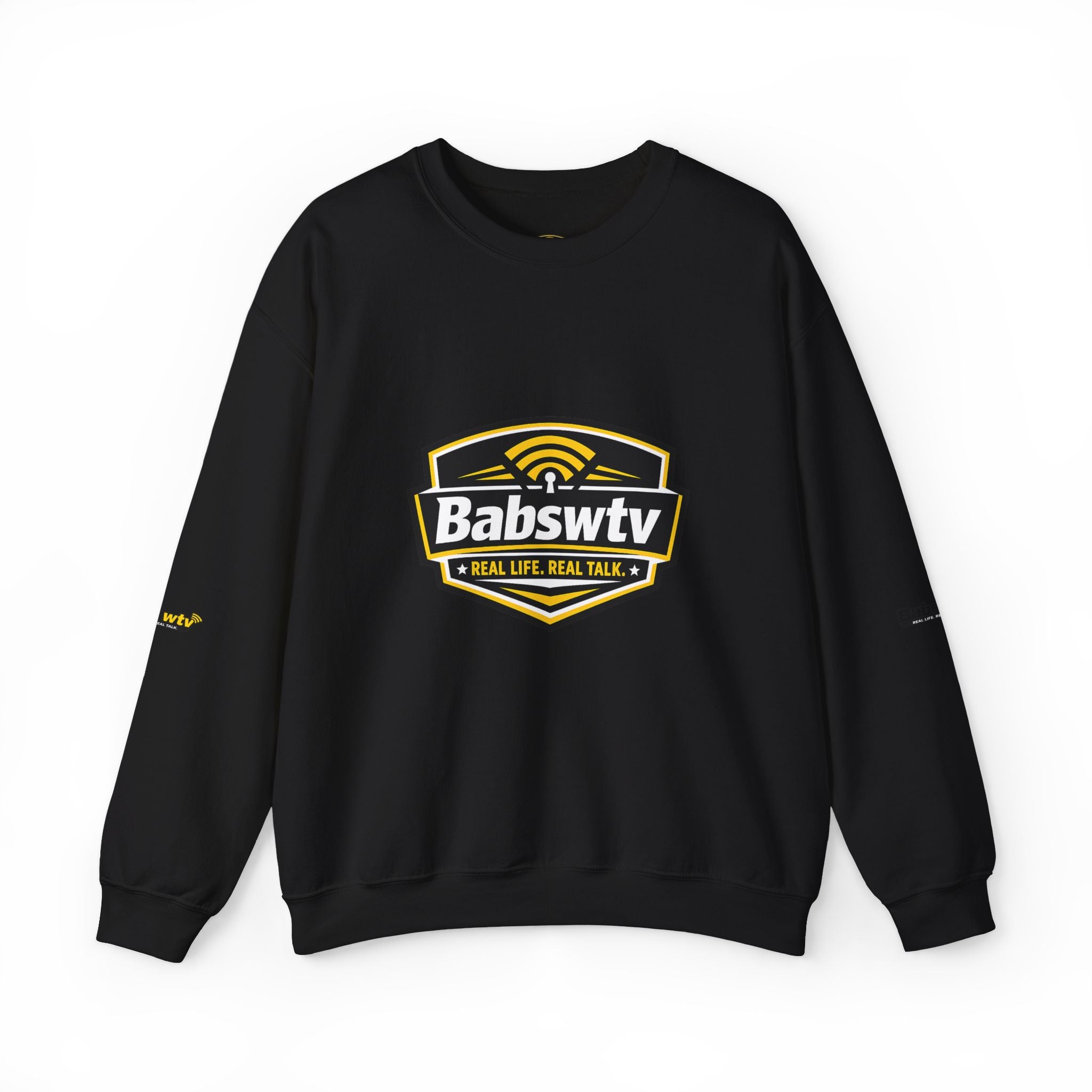 BABSWTV Real Life. Real Talk. Crewneck Sweatshirt