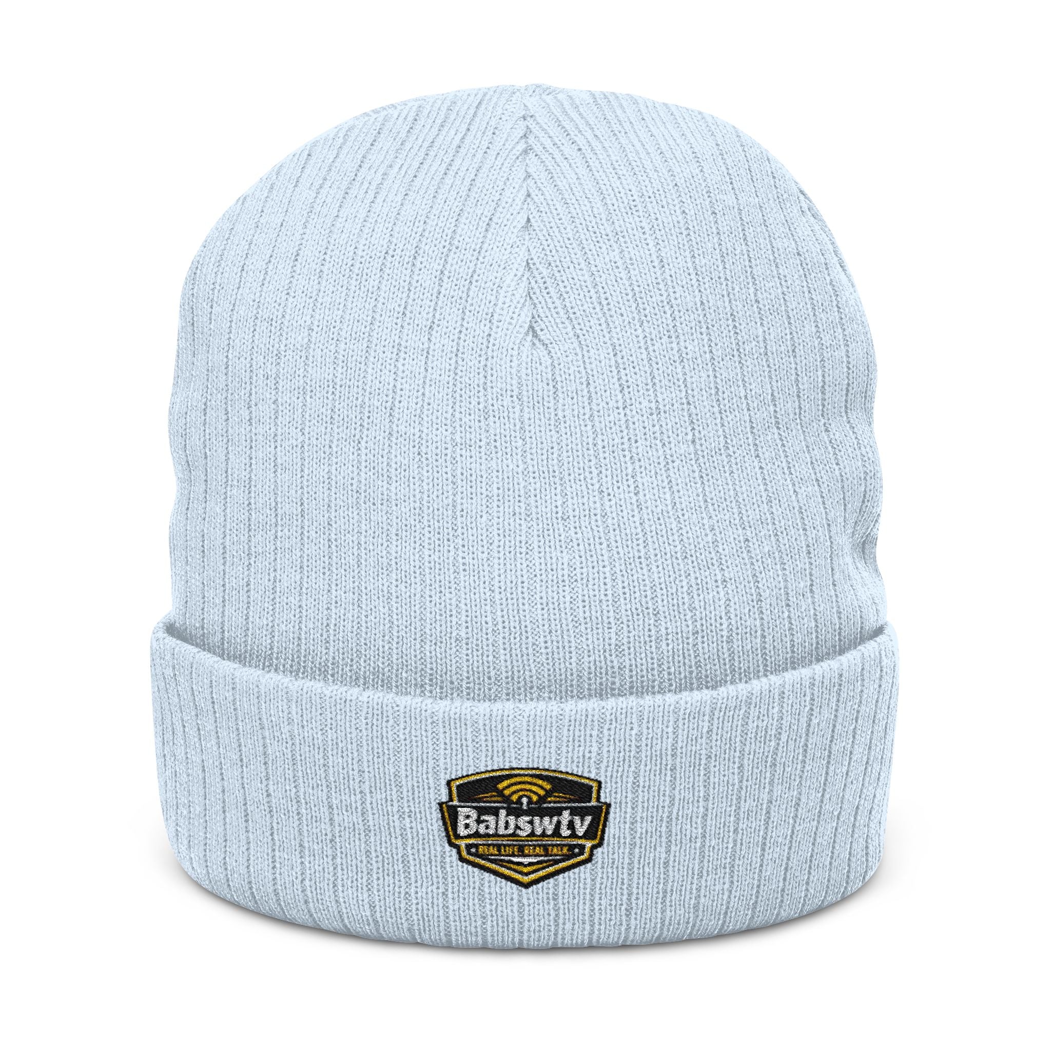 BABSWTV Shield Logo Ribbed Beanie