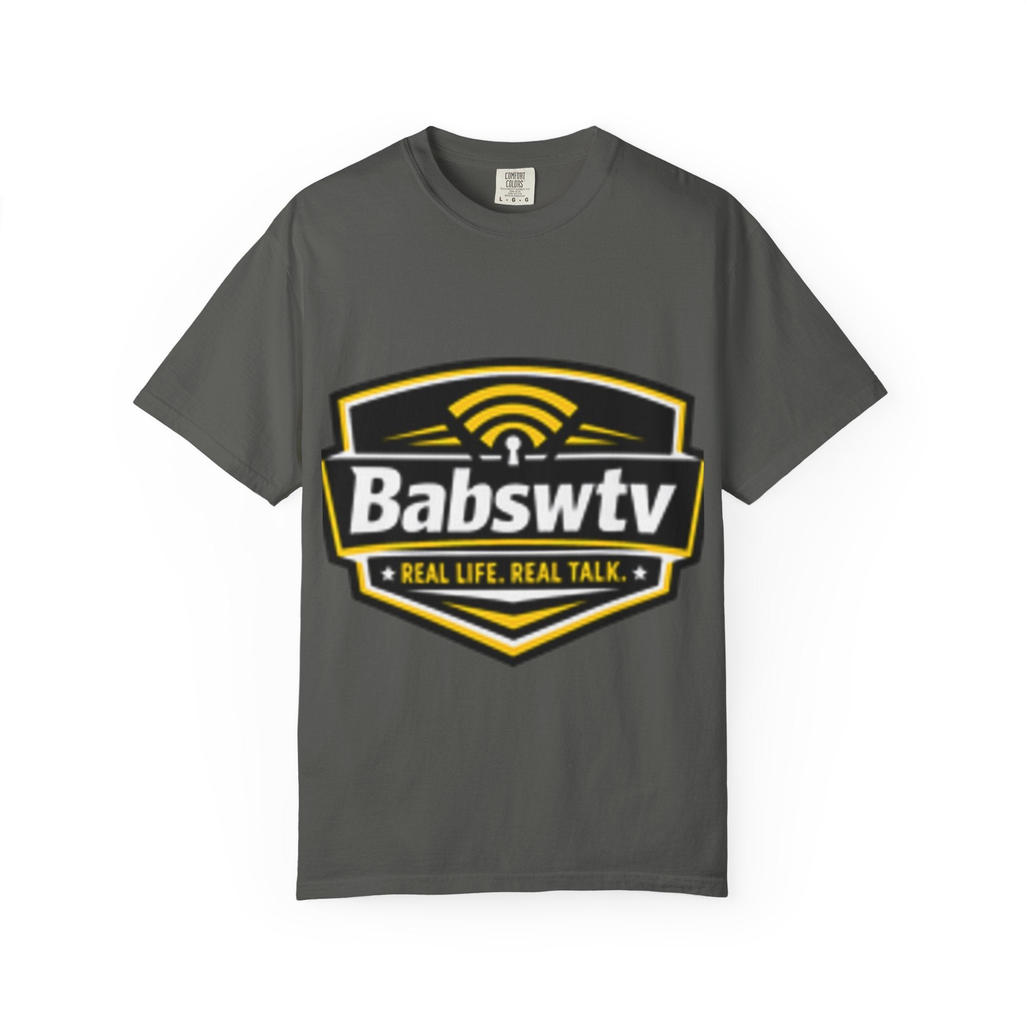 BABSWTV Premium Garment-Dyed Logo T-Shirt