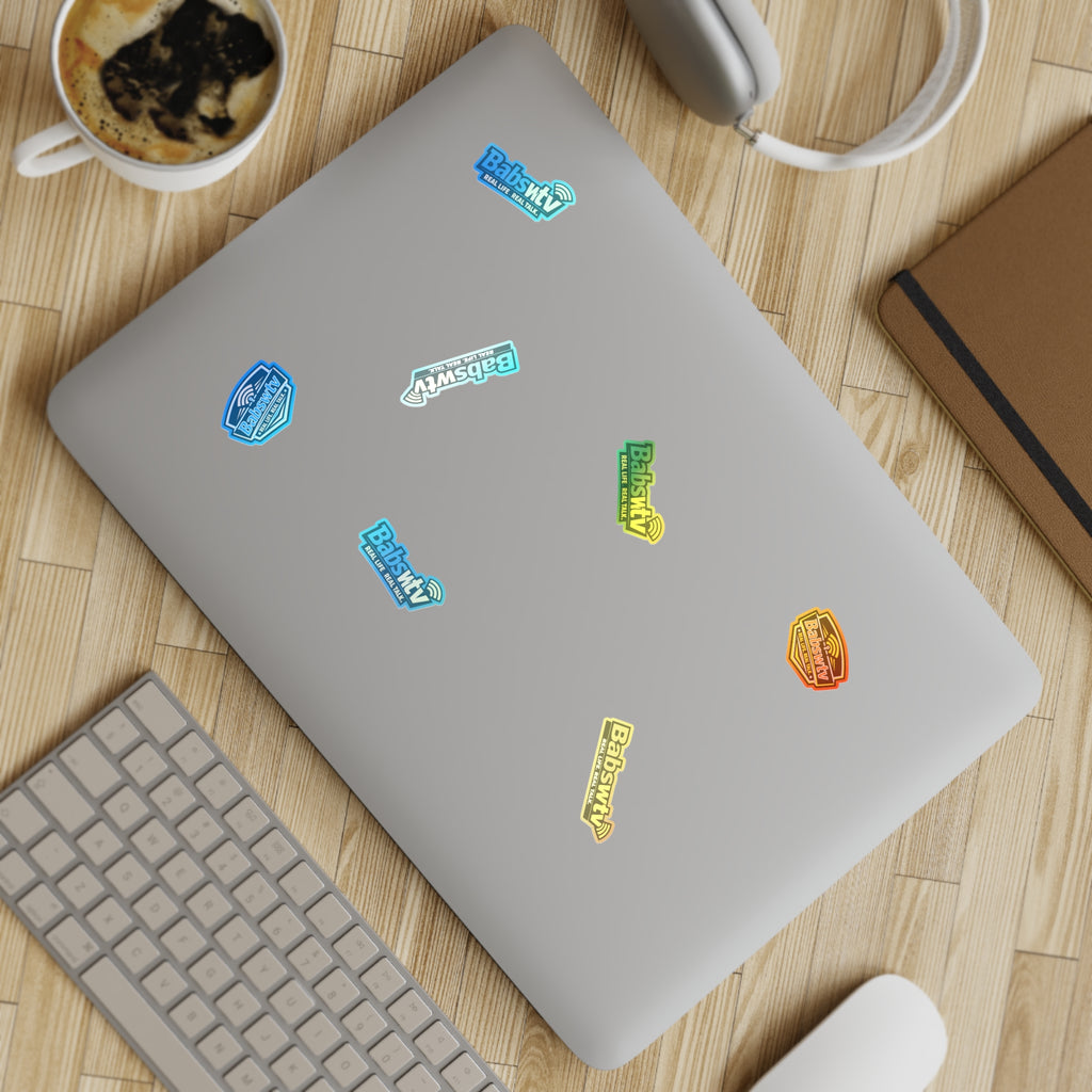 BABSWTV Logo Sticker Sheet — Real Life. Real Talk.