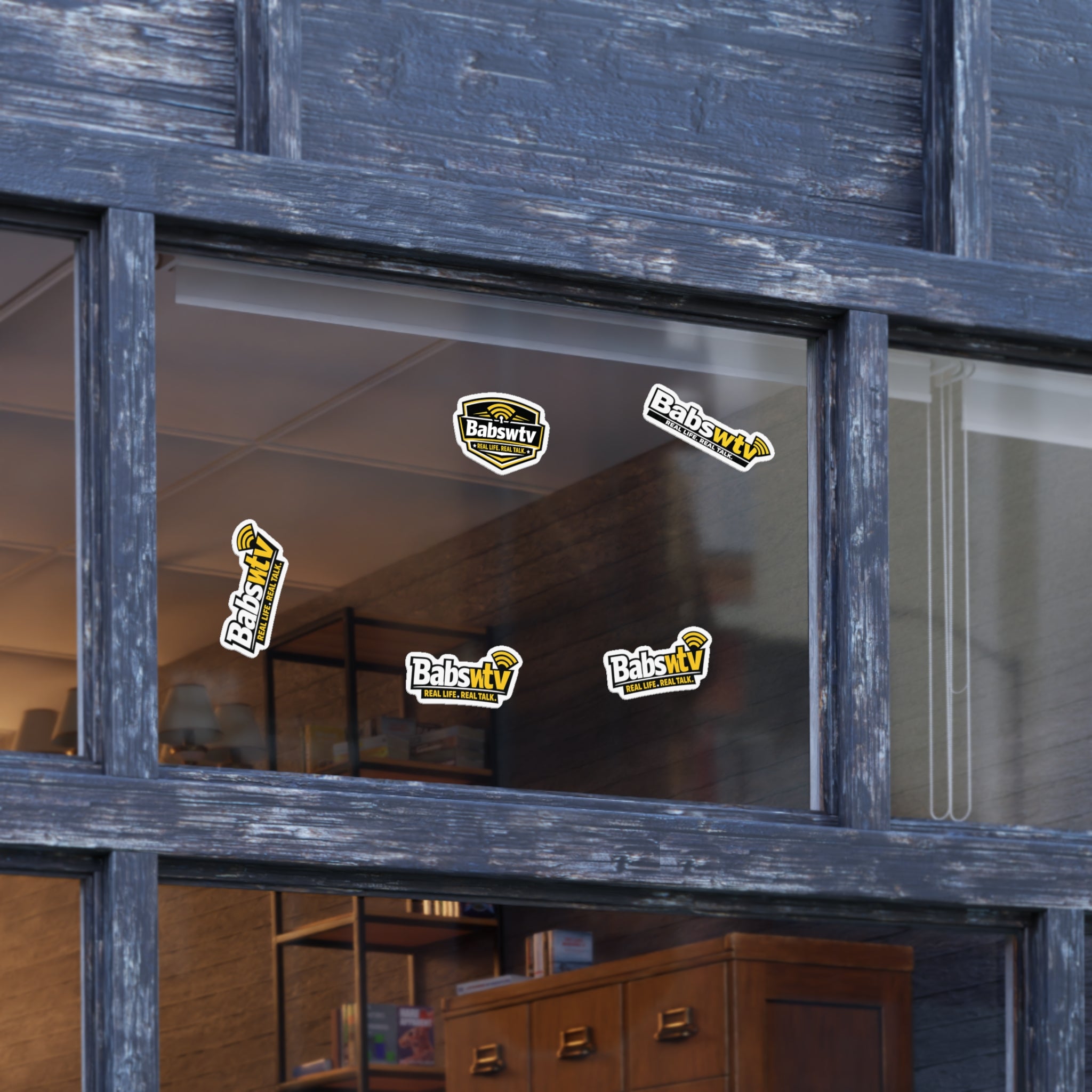 BABSWTV Logo Sticker Sheet — Real Life. Real Talk.