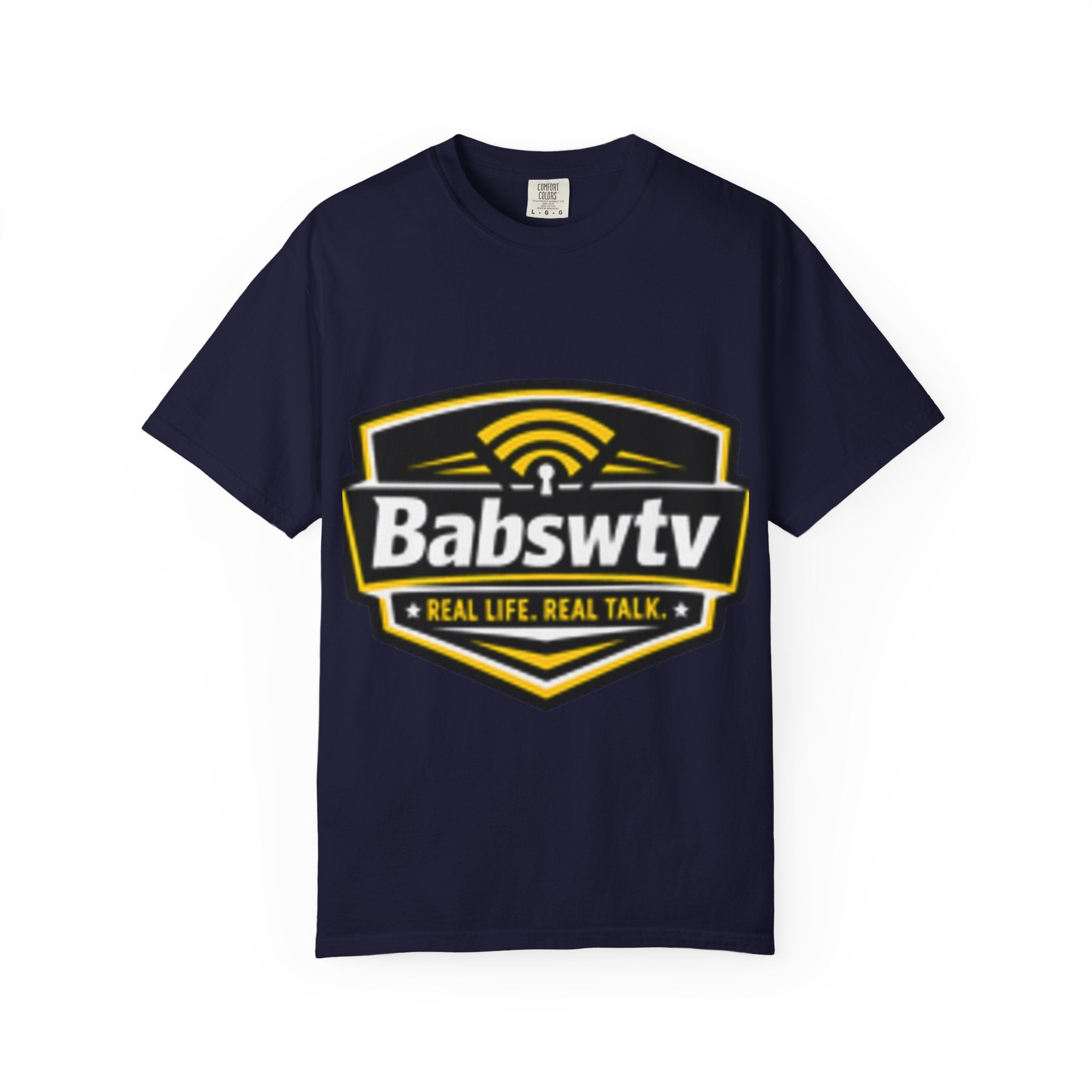 BABSWTV Premium Garment-Dyed Logo T-Shirt